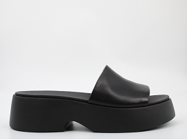  TASHA K201797<br>CUIR NOIR  CUIR GOMME