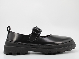  BRUTUS K201841<br>CUIR NOIR PER CUIR GOMME