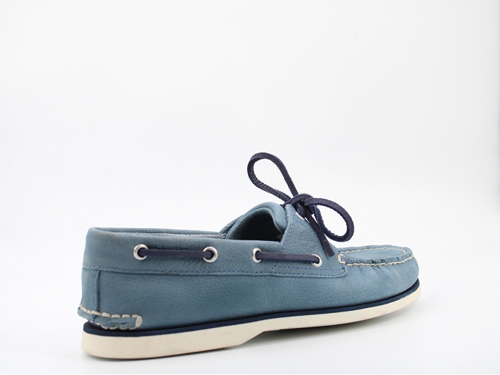 Timberland bateau classic boat  blanche bleu1294905_4