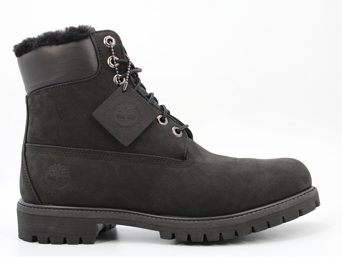 Timberland fourree mouton noir