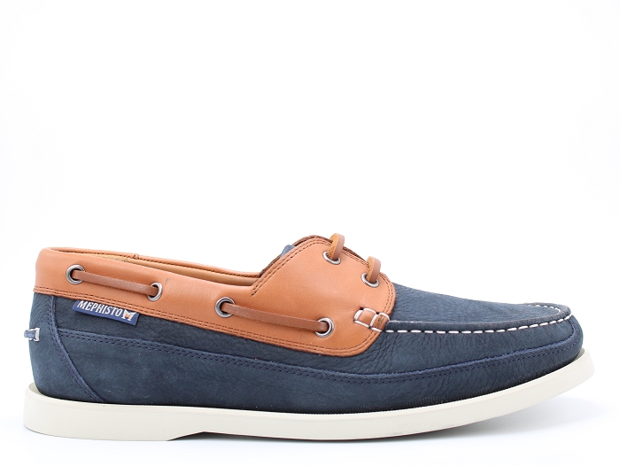 Mephisto bateau boating bleu