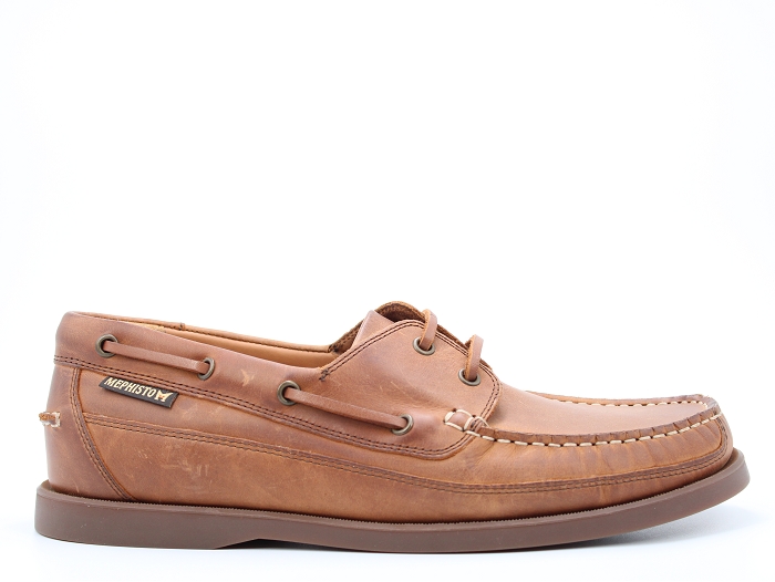 Mephisto bateau boating marron