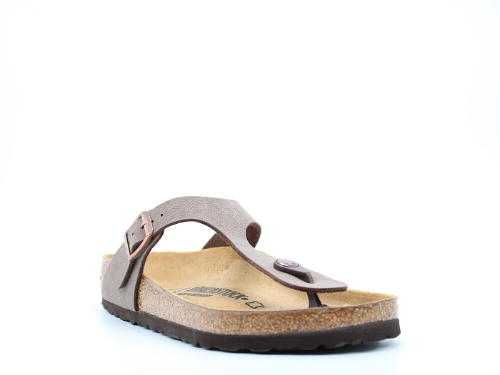 Birkenstock mule gizeh mat marron1798602_2