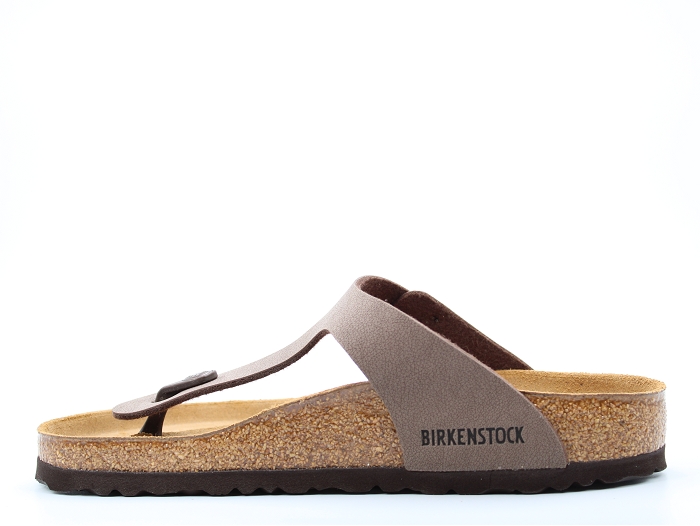 Birkenstock mule gizeh mat marron1798602_3