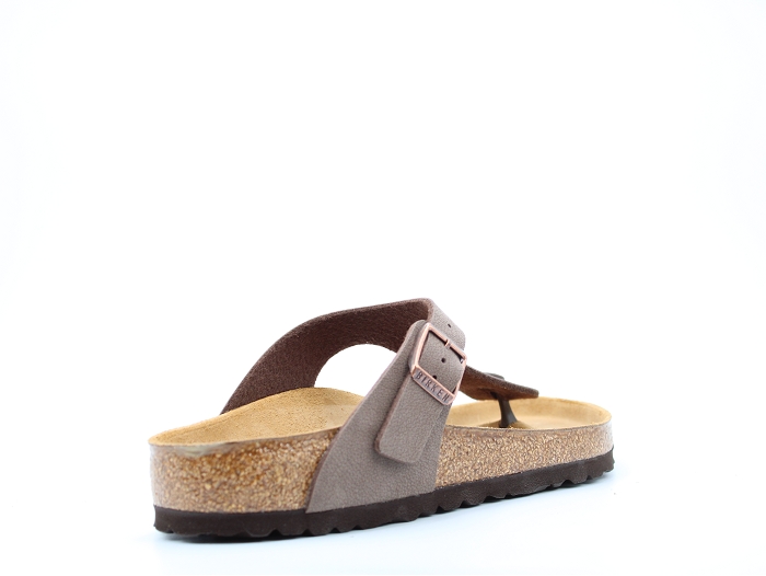 Birkenstock mule gizeh mat marron1798602_4