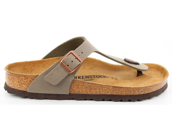 Birkenstock mule gizeh mat gris