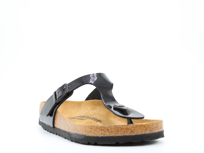 Birkenstock mule gizeh vernis noir1798803_2