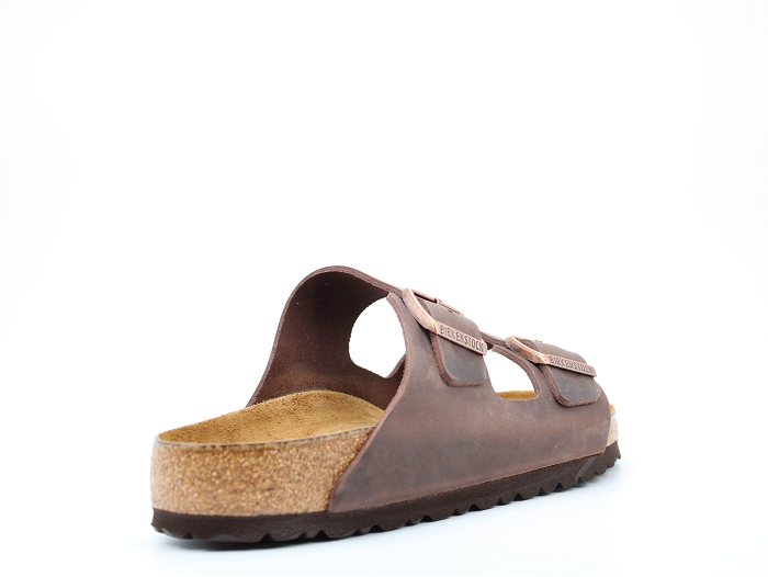 Birkenstock mule arizona cuir gras marron1799602_4