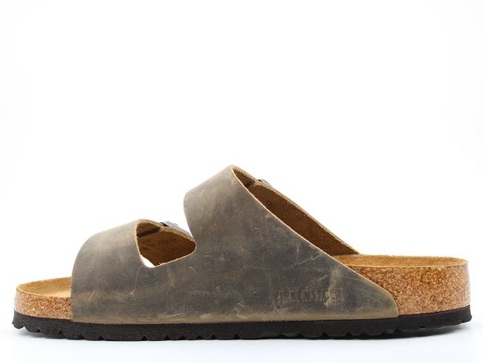 Birkenstock mule arizona cuir gras vert1799605_3