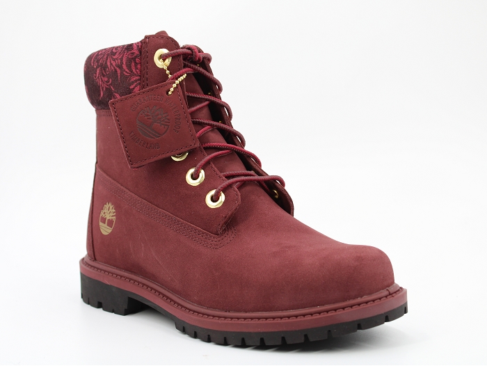 Timberland botte et bottine 6 boot w rouge1819305_2