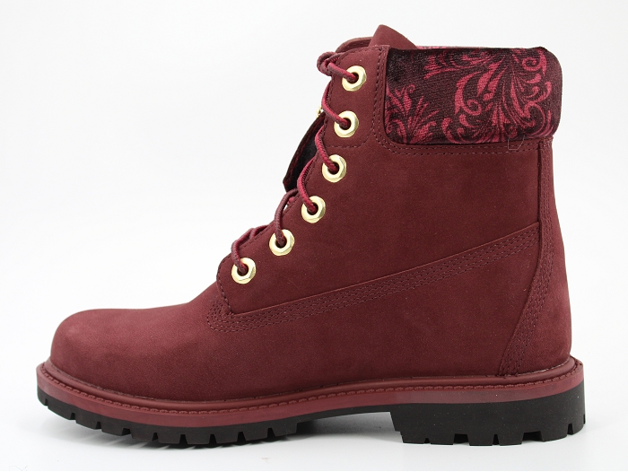 Timberland botte et bottine 6 boot w rouge1819305_3