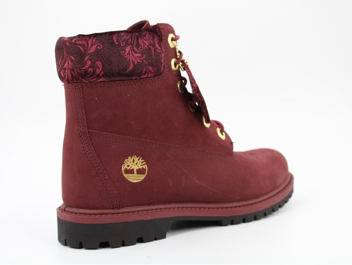 Timberland botte et bottine 6 boot w rouge1819305_4