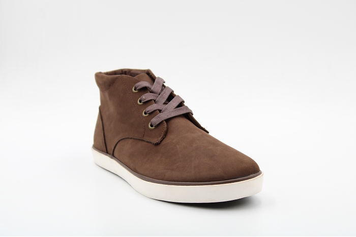 Polo ralph lauren botte et bottine odie nubuck marron1977102_2