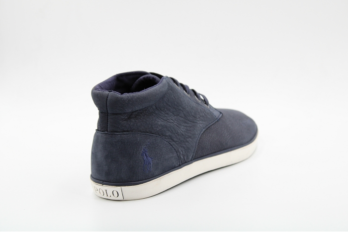 Polo ralph lauren botte et bottine odie nubuck bleu1977103_4