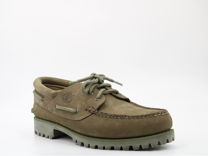 Timberland derby ville authentics 3 eyes vert2018102_2