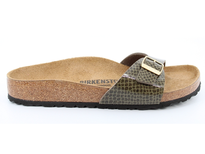 Birkenstock mule madrid  snake vert