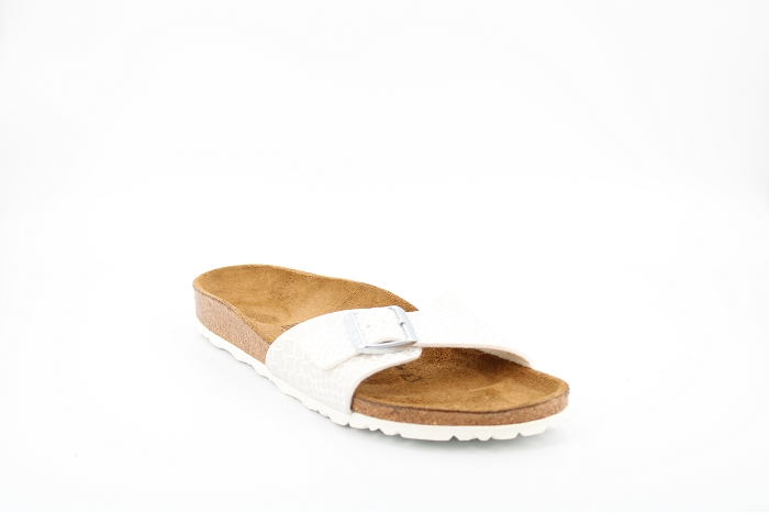 Birkenstock mule madrid  snake blanc2047006_2