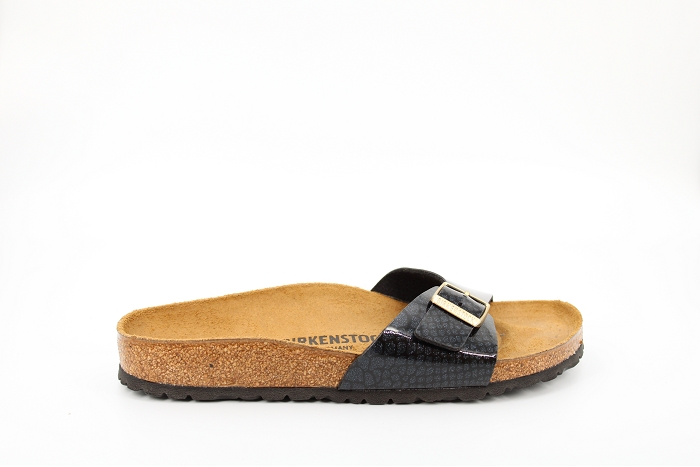 Birkenstock mule madrid  snake noir