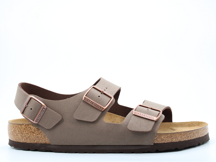 Birkenstock sandale milano mat marron