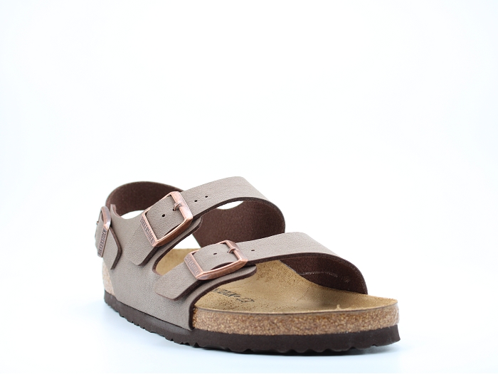 Birkenstock sandale milano mat marron2047501_2