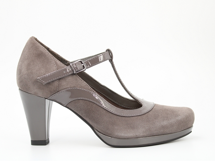 Zzzclarks decollete chorus pitch gris