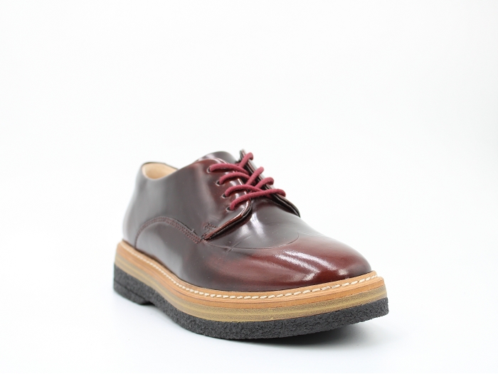 Clarks derby ville zante zara rouge2055902_2