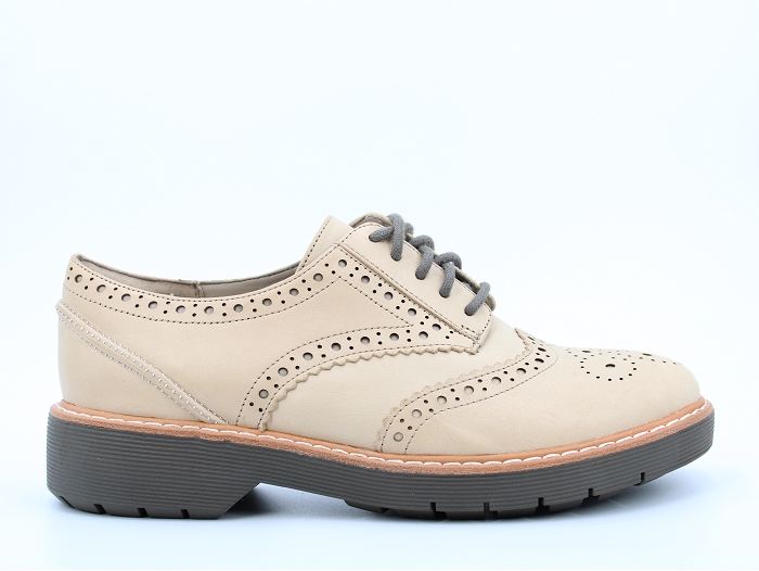 Zzzclarks derby ville witcombe echo beige