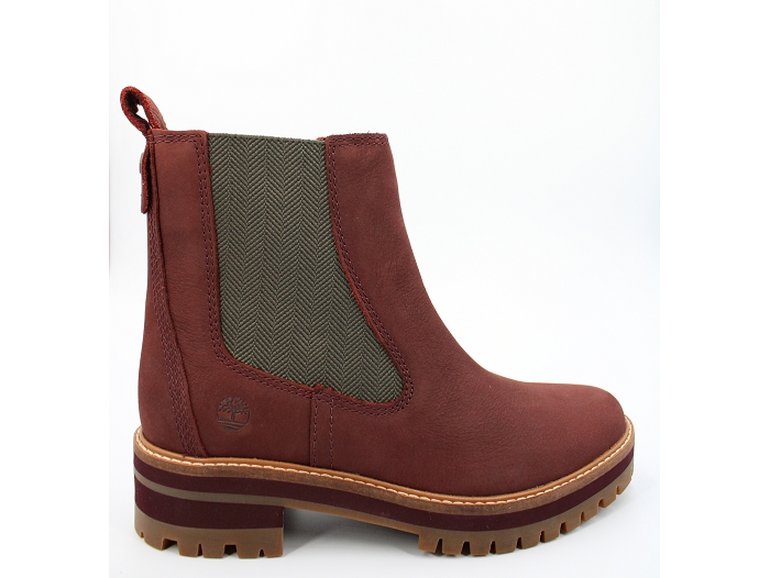 Timberland botte et bottine courmayeur valley chelsea rouge