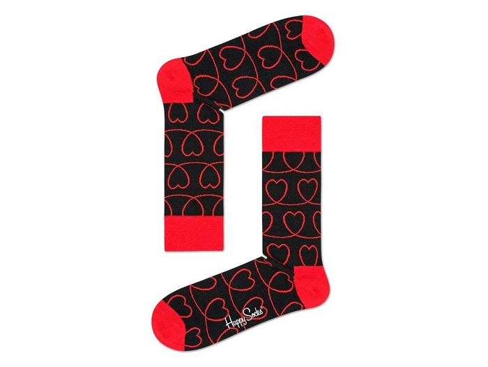 Happy socks chaussettes coffret homme noir2123211_3