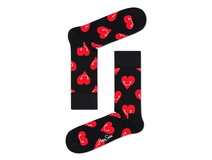 Happy socks chaussettes coffret homme noir2123211_5