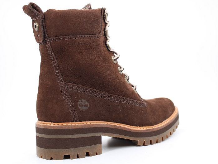 Timberland botte et bottine courmayeur valley yellow boot marron2126306_4