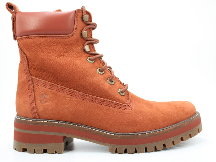 Timberland botte et bottine courmayeur valley yellow boot rouge