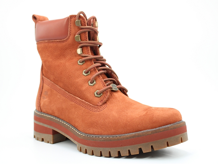 Timberland botte et bottine courmayeur valley yellow boot rouge2126307_2