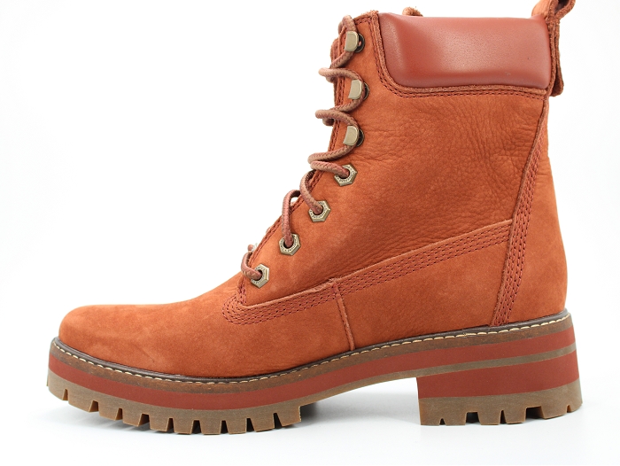 Timberland botte et bottine courmayeur valley yellow boot rouge2126307_3