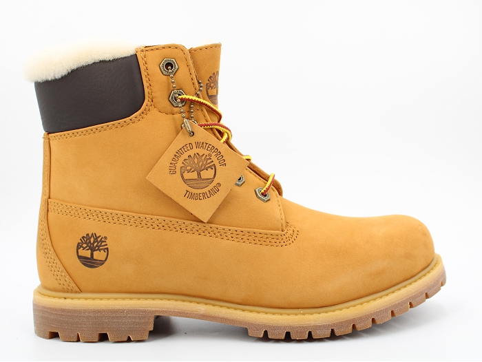 Timberland fourree 6in premium shearling jaune