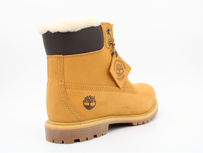 Timberland fourree 6in premium shearling jaune2126601_4