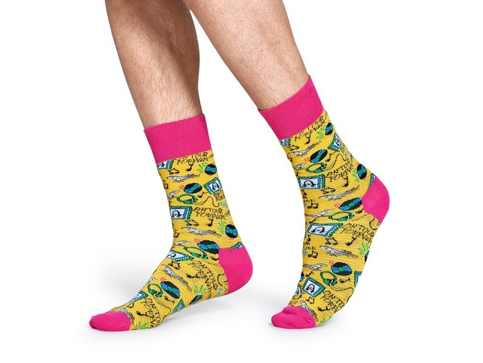 Happy socks chaussettes coffret femme rose2127701_5