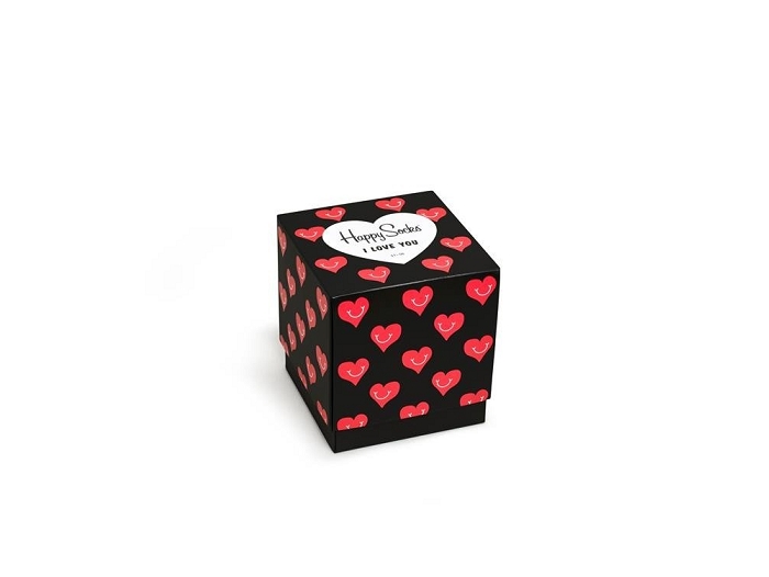 Happy socks chaussettes coffret femme noir