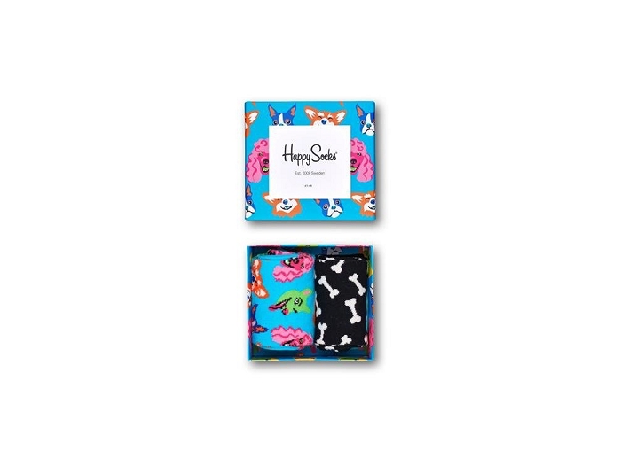 Happy socks chaussettes coffret femme bleu2127720_2