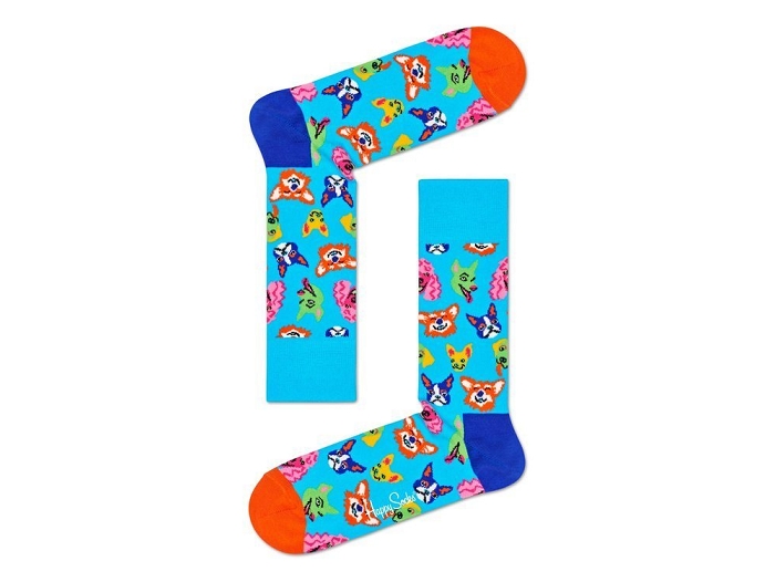 Happy socks chaussettes coffret femme bleu2127720_3