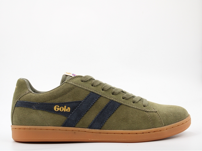 Gola sneakers equipe suede vert