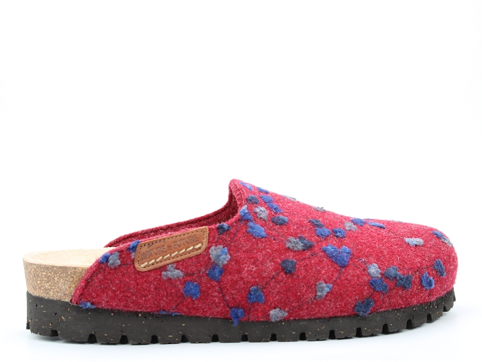 Mobils chaussons thea rouge