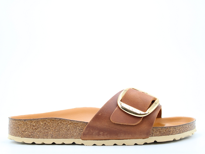 Birkenstock mule madrid bb cuir marron