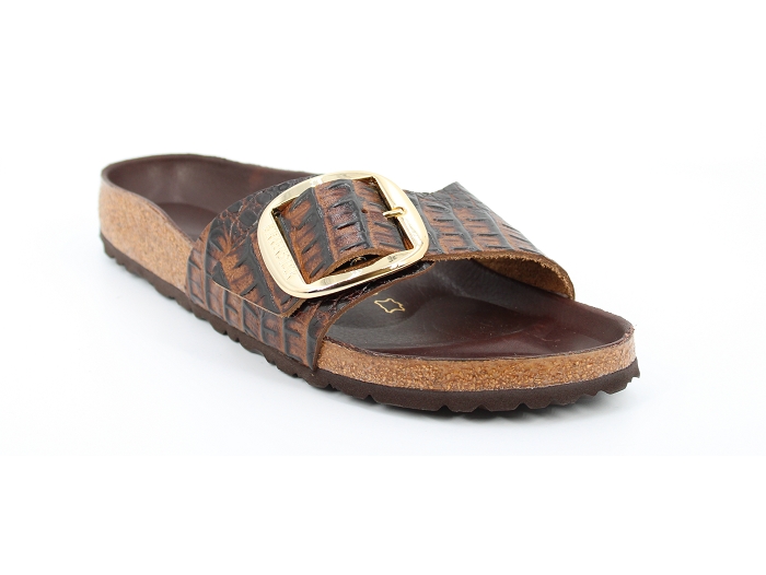 Birkenstock mule madrid bb snake marron2186502_2