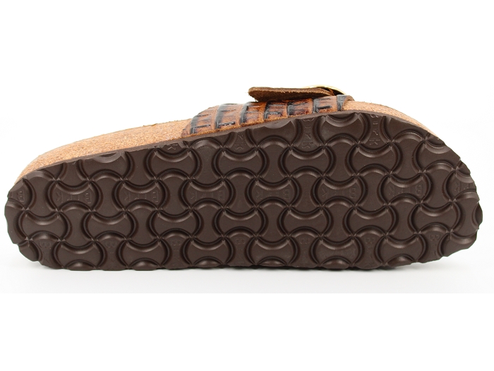 Birkenstock mule madrid bb snake marron2186502_5