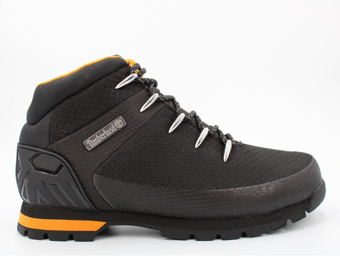 Timberland botte et bottine euro sprint wp mid hiker noir