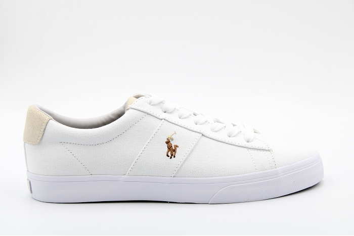 Polo ralph lauren sneakers sayer blanc