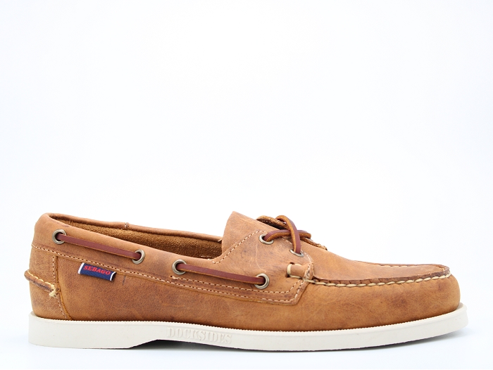 Sebago bateau docksides crazy marron