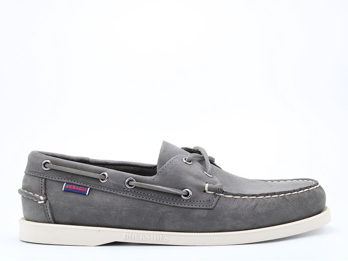 Sebago bateau docksides portland gris