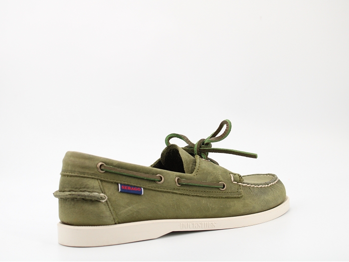 Sebago bateau docksides crazy vert2241304_4